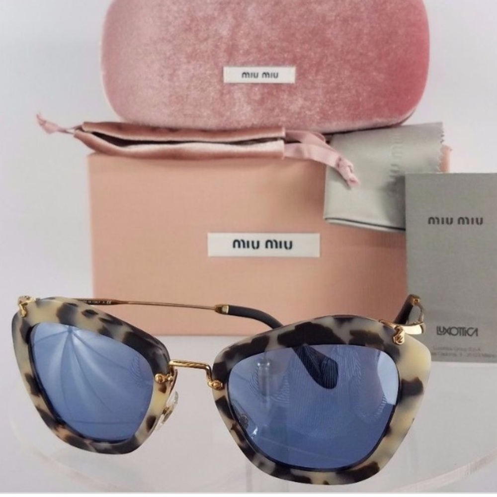 Authentic White Havana Miu Miu (discontinued)